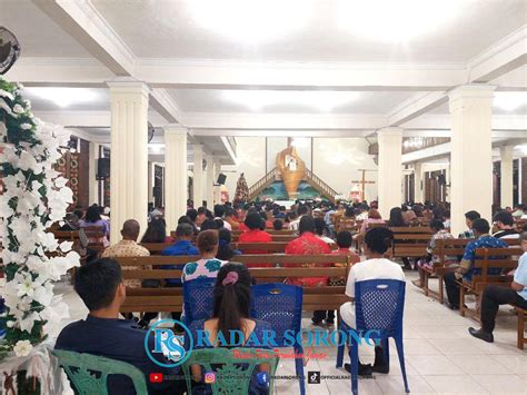 Jemaat Membludak Ibadah Natal Gki Maranatha Dibagi Sesi Radar Sorong