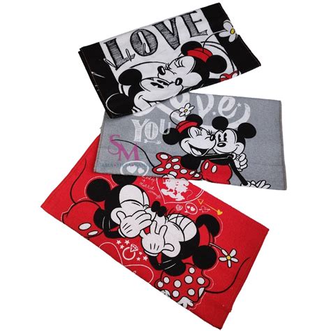 Kit 3 Panos De Prato Copa Felpudo Mickey E Minnie 22 Dohler Shopee Brasil