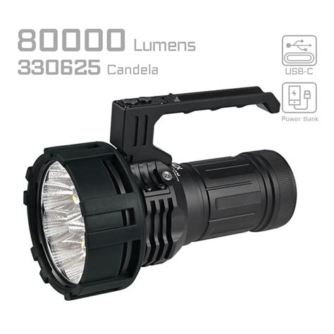 X75 Brightest Flashlight Acebeam Official Store High Powered