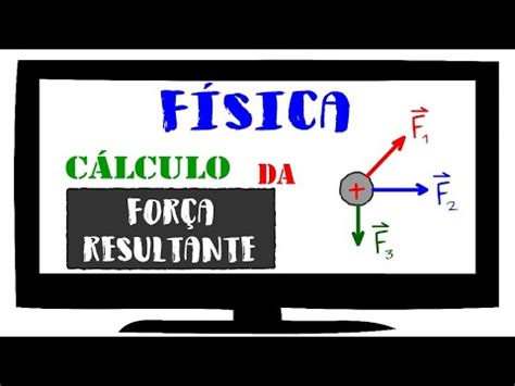 Cálculo da Força Resultante Soma Vetorial Parte 1 YouTube