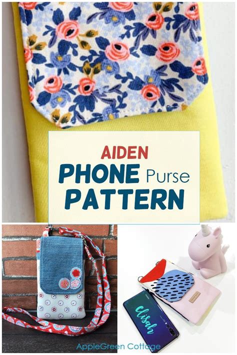 Aiden Diy Phone Case Pattern Versions AppleGreen Cottage Diy Phone