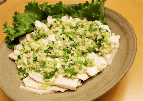 Easy Cold Ginger Chicken Recipe by cookpad.japan - Cookpad