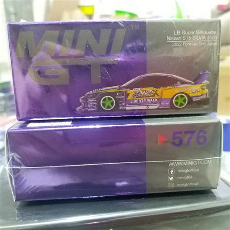 Jual Mini Gt Mgt 576 Nissan Silvia S15 Lbwk Purple Formula Drift Japan