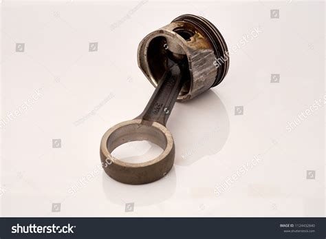 motorcycle piston  engine piston stock photo edit