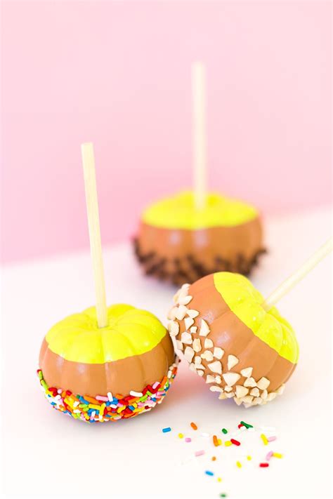 Diy Caramel Apple Decorated Pumpkins Creative Pumpkin Decorating Pumpkin Halloween