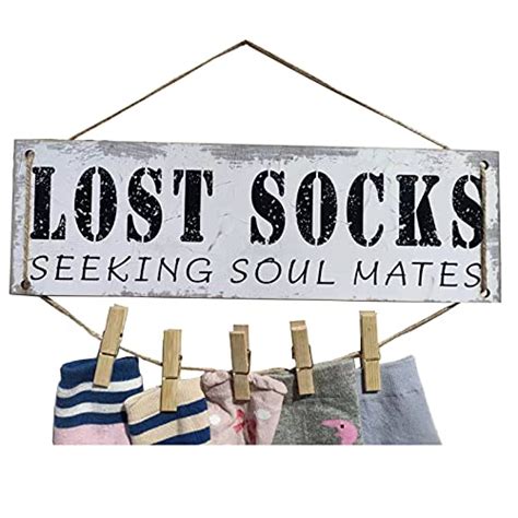 Lost Socks Laundry Sign Laundry Room Decor Lost Socks Seeking Soul