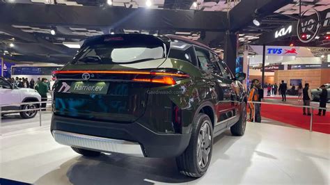 Production Ready Tata Harrier Ev Breaks Cover Launch In Late