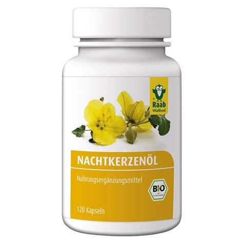 Bio Nachtkerzen L Kapseln Von Raab Vitalfood Bei Greenist