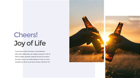 Joy Of Life Ppt Templateslifestyle