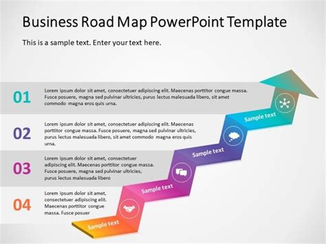 Business Roadmap Powerpoint Template Powerpoint Templates