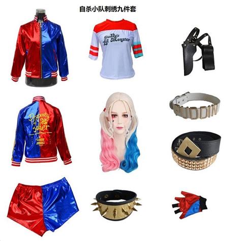 Halloween Suicide Squad Harley Quinn Suicide Squad Children Joker Girl