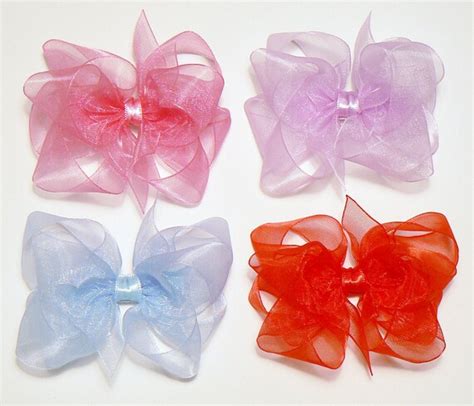 Items Similar To Girls Hair Bow Set Toddler Childrens Kids Boutique