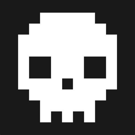 8 Bit Pixel Art Skeleton