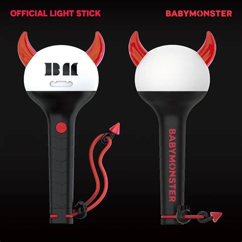 Babymonster Reveal Devilish Fan Light Stick Teasers Allkpop