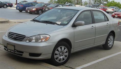 2003 Toyota Corolla Information And Photos Momentcar