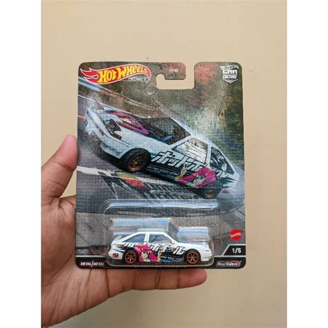 Jual Hotwheels Premium Toyota Ae86 Sprinter Trueno Wibu Shopee Indonesia