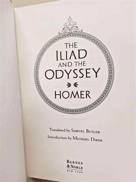 The Iliad And The Odyssey Homer Samuel Butler Leather Bound Brand New