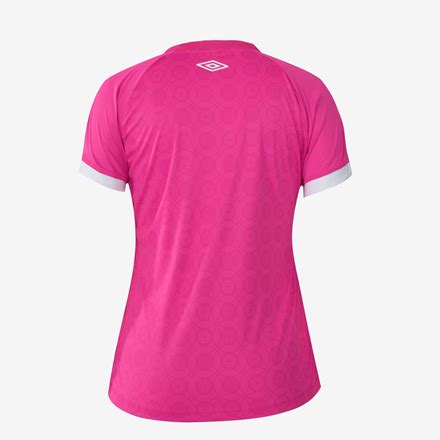 Camisa Juv Umbro Feminina Santos Outubro Rosa Camisa Juv Umbro