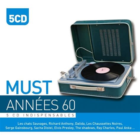 Annees 60 Compilation 5cd Cdiscount