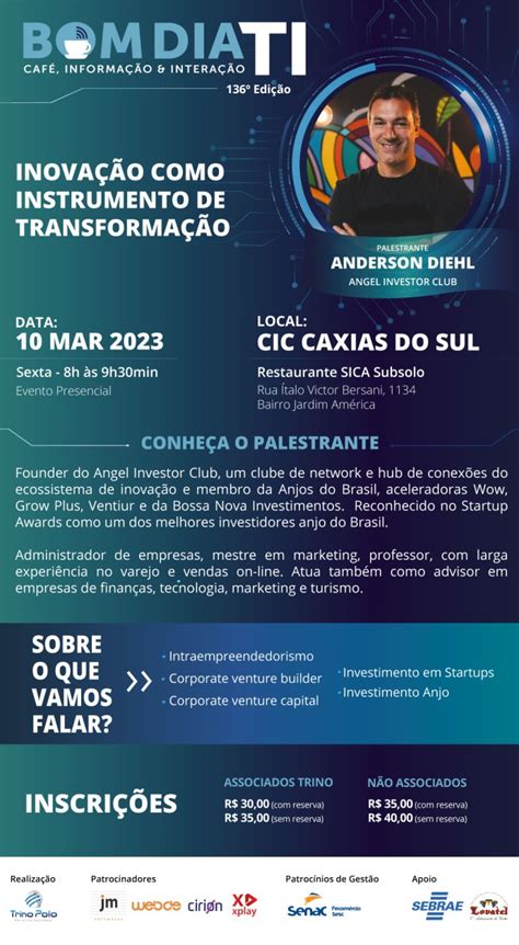 Bom Dia Ti Inova O Como Instrumento De Transforma O Trino Polo