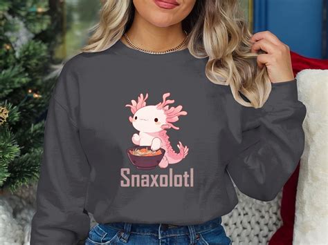 Axolotl Sweatshirt Axolotl Gift Axolotl Owner Axolotl Shirt - Etsy