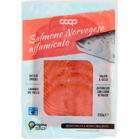 Salmone Norvegese Affumicato Coop G Coop Shop