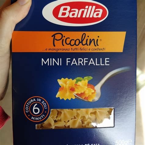 Barilla Mini Farfalle Review Abillion