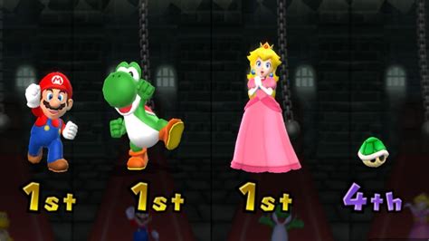 Mario Party 9 Minigames Koopa Vs Mario Vs Yoshi Vs Peach Very Hard