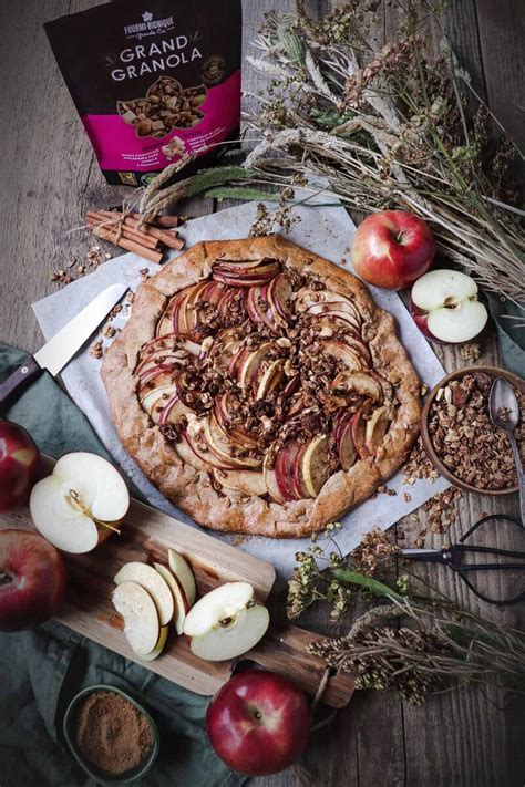 Tarte Rustique Aux Pommes Et Granola La Fourmi