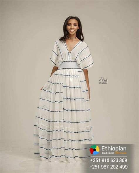 Ethiopian Clothing Ethiopian Dress Eritrean Dress Habesha Kemis