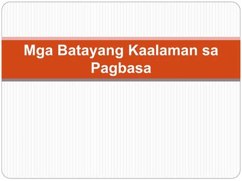 Kompan 1 Kahulugan Ng Pagbasa At Kahalagahan Nito Ppt
