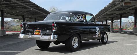 1956 Chevy Bel Air Hot Rod Street Strip Gasser Drag Race Car 56 2 Dr For Sale In United