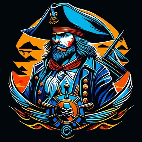 Premium Vector HighRes Buccaneer Commander Pirate Vector Marvel Bliss