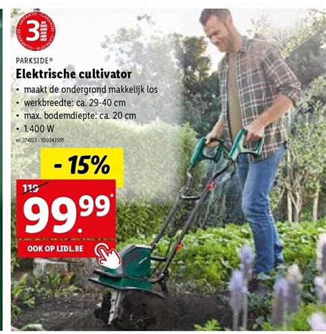 Parkside Elektrische Cultivator Aanbieding Bij Lidl