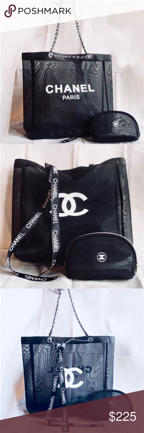 ️ ️authentic Chanel Vip T Tote Wmakeup Bag 🌸 Chanel Bags T Totes