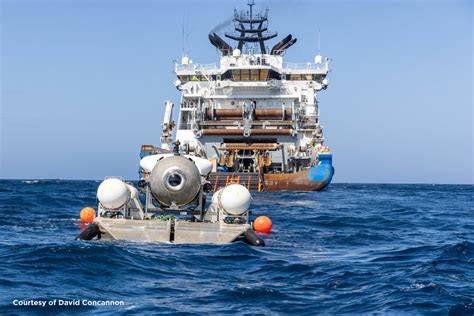 Oceangate Sub Makes Its First Dive To Titanic Wreck Site