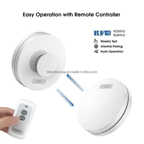 Wireless Interlinked Smoke And Heat Alarm 10 Year Battery Life Fire