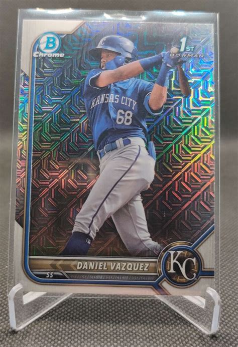 2022 Bowman Chrome Prospects BCP 199 DANIEL VAZQUEZ Megabox Mojo