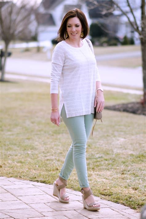 Spring Style How To Wear Pastel Jeans