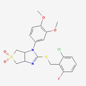 Chloro Fluorobenzyl Sulfanyl Dimethoxyphenyl A A