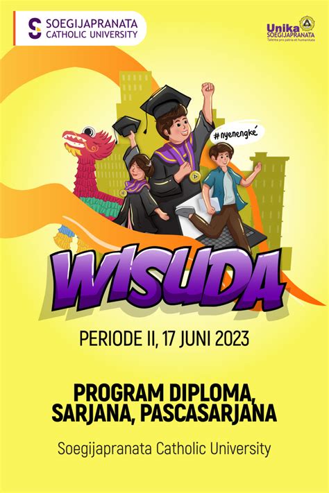 Buku Wisuda Soegijapranata Catholic University Scu