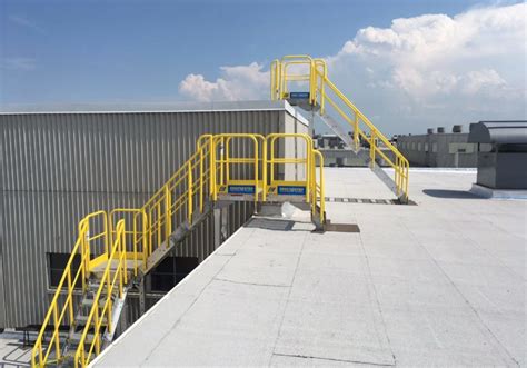 ErectAStep Rooftop Crossovers Unistrut Midwest