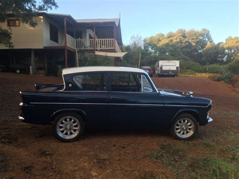 Ford Anglia E Deluxe Shannons Club Online Show Shine