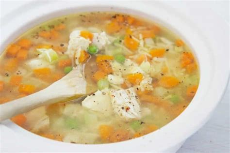 Soupe De Poulet Aux L Gumes Et Vermicelles D Lice Pour Votre D Ner