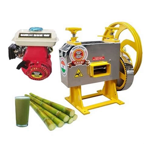 Semi Automatic Sugarcane Juice Machine With Engine Yield Ml