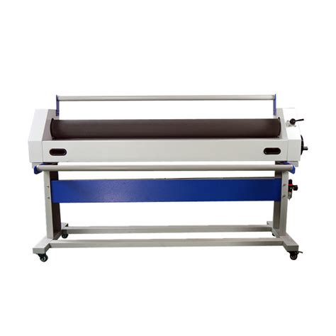 Semi Auto Pneumatic Lifting Manual Wide Format Cold Roll Laminator