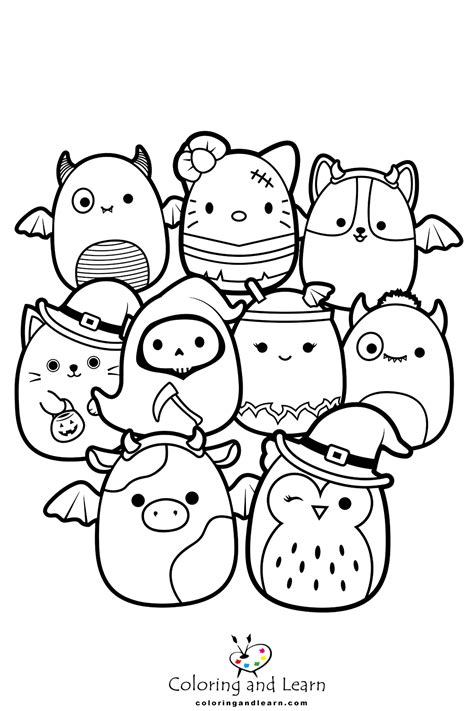 Squishmallows Coloring Pages 2023 Coloring And Learn 41 Off