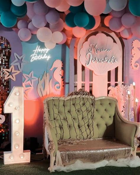 Under The Sea 🌊 Theme Birthday Backdrop Ideas