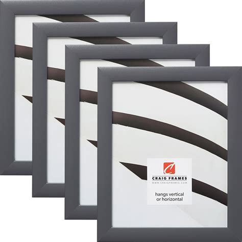 Craig Frames 23247635 12 X 16 Inch Picture Frame Grey Set Of 4