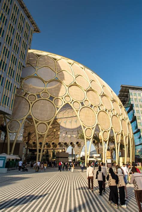 Dome at Dubai expo 2020 editorial photo. Image of dubai - 241666276